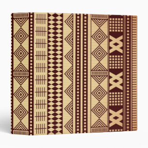 Classeur Texture ethnique Brown