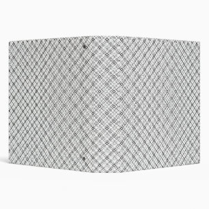 Classeur Texture Géométrique Monochrome Motif Diamant Sans 