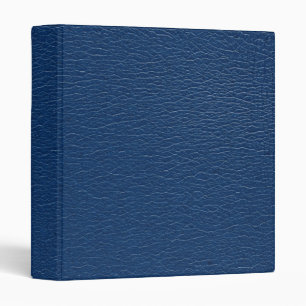 Classeur Texture magnifique de cuir de bleu marine