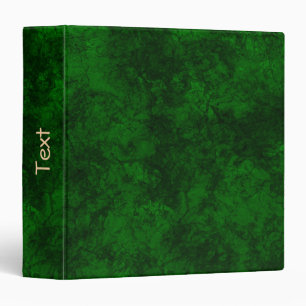 Classeur texture vert foncé texturé en marbre de daim grani