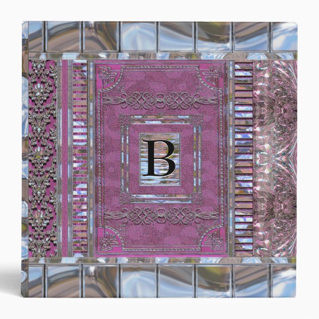 Classeur Thackery ries Pretty II Monogramme (Devant)