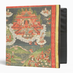 Classeur Thangka du paradis d'Amitabha