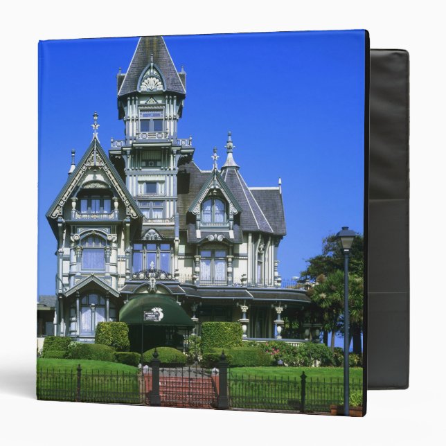 Classeur The Carson Mansion en Eureka, Californie (Devant/Intérieur)