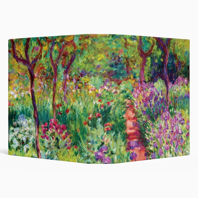 Classeur The Iris Garden by Claude Monet (Arrière-plan)