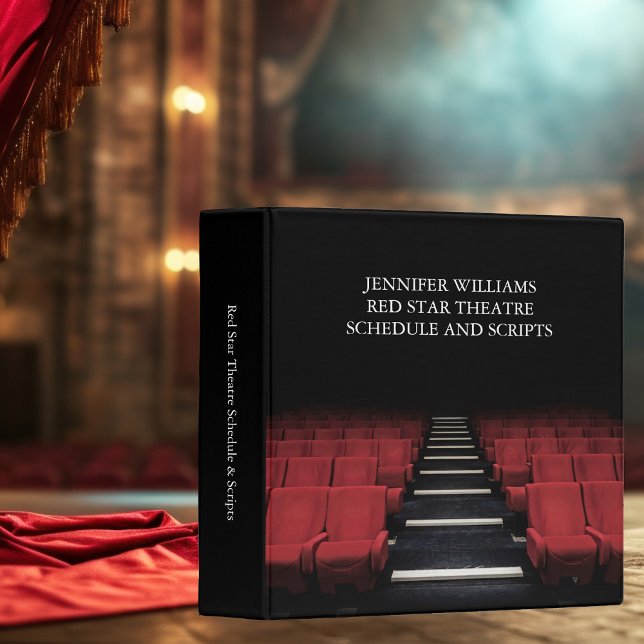 Classeur Théâtre Arts de la scène Planificateur de scripts  (Créateur téléchargé)