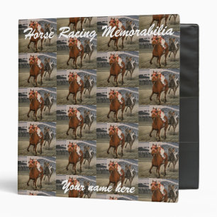 Classeur Thoroughbred Race Horse gagne Classic