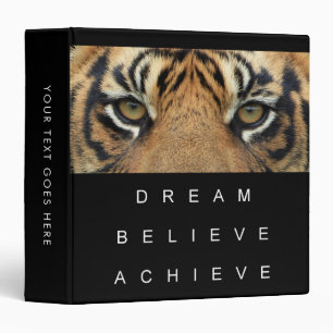 Classeur Tiger Eyes Modèle success Citation motivationnelle
