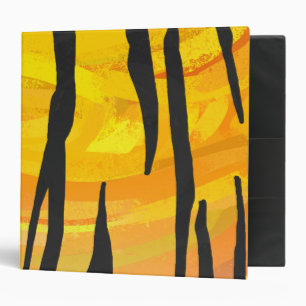 Classeur Tiger noir et orange