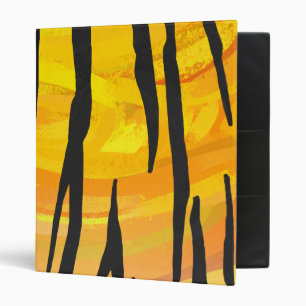 Classeur Tiger noir et orange