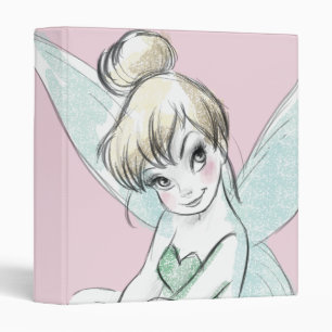 Classeur Tinker Bell Pastel assis