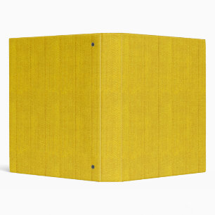 Classeur Tissu jaune lumineux