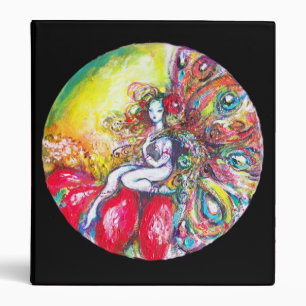 Classeur TITANIA jaune rouge bleu noir