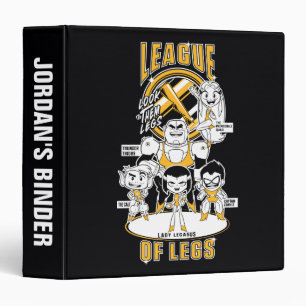 Classeur Titans Ados, allez ! Ligue des jambes
