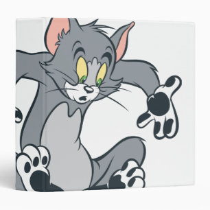 Classeur Tom et chat noir de patte de Jerry