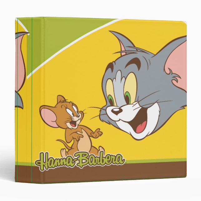Classeur Tom Et Jerry (Devant/Côté)