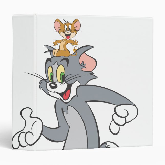 Classeur Tom et Jerry Pair (Devant/Côté)