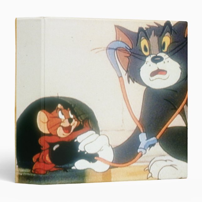 Classeur Tom Et Jerry Stethescope (Devant/Côté)