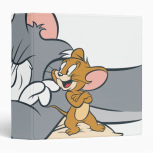Classeur Tom et Jerry sur le coussin