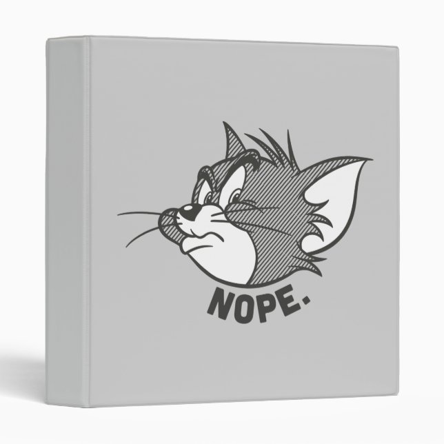 Classeur Tom Et Jerry | Tom Dit Non (Devant/Côté)
