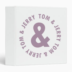 Classeur Tom et logo rond 10 de Jerry
