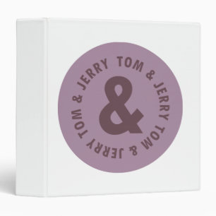 Classeur Tom et logo rond 7 de Jerry