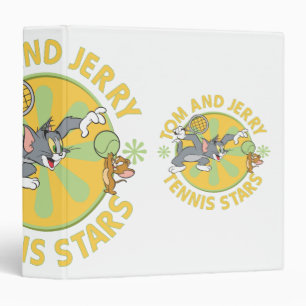 Classeur Tom et stars du tennis 5 de Jerry