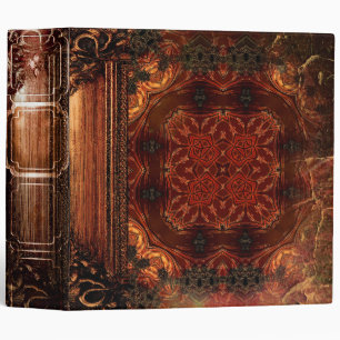 Classeur Tome antique de Faux de cuir assez rustique de