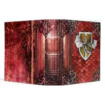 Tome antique d'échelle rouge assez rustique de