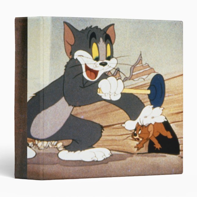 Classeur Tome Et Jerry Plunger (Devant/Côté)