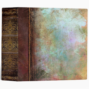Classeur Tome grunge en pastel rustique de cru de Boho