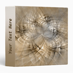 Classeur Ton Art Abstrait Moderne Fractal Texte de la Terre