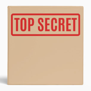 Classeur Top Secret