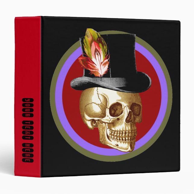 Classeur Tophat vintage (Devant/Côté)