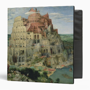 Classeur Tour de Babel, 1563 (huile sur le panneau)