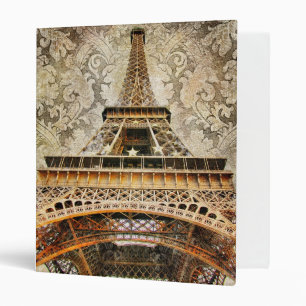 Classeur Tour Eiffel vintage