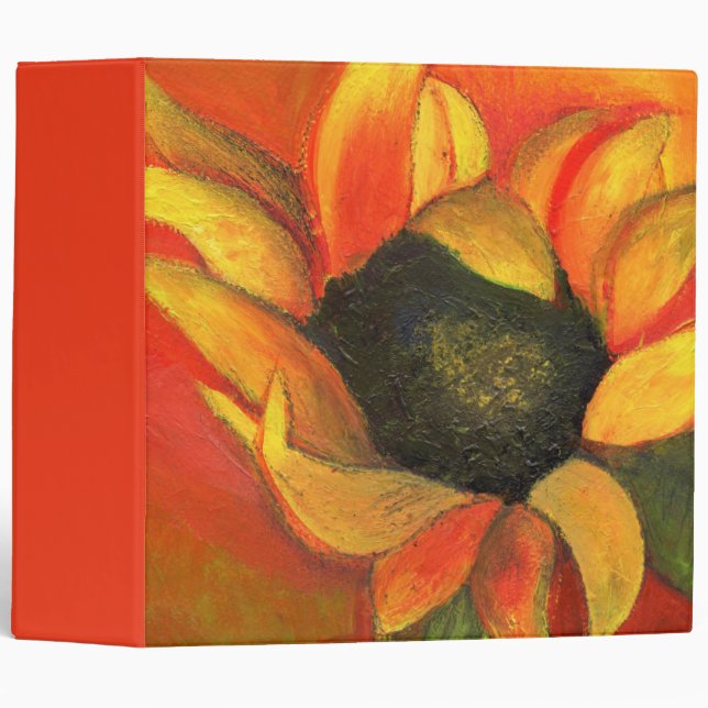 Classeur Tournesol 2011 de septembre (Devant/Côté)