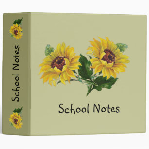 Classeur Tournesols