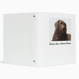 Classeur Tout le monde aime un Labrador Retriever