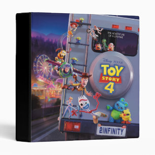 Classeur Toy Story 4  Toys Riding RV Theatre Poster