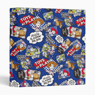 Classeur Toy Story Jouets au Motif de la bande dessinée P
