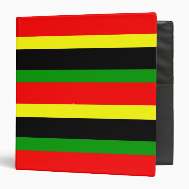 Classeur Traces Afrocentriques (Devant/Intérieur)