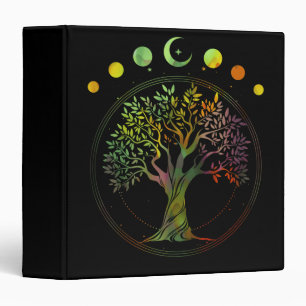 Classeur Tree of Life Phases of the Moon