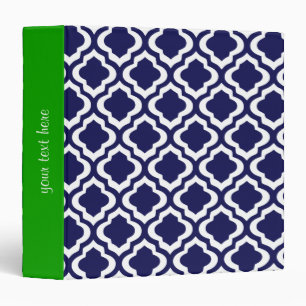 Classeur Trèfle marocain de Quatrefoil de treillis de