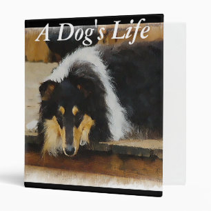 Classeur Tri Color Rough Collie Cadeaux Art
