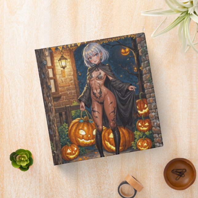 Classeur Trick ou le traitement, Brave Halloween Costume Gi (In Situ)