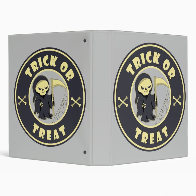 Classeur Trick ou traiter Halloween griffeur caractère (Arrière-plan)