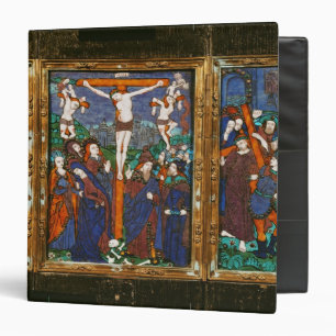 Classeur Triptyque dépeignant la crucifixion, Limousin