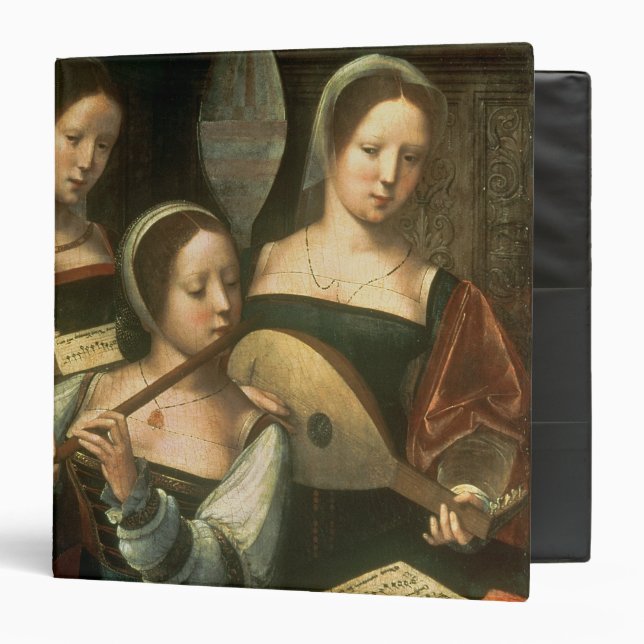 Classeur Trois musiciens (Devant/Intérieur)