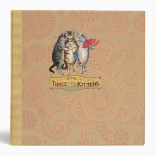 Classeur Trois Petits Chatons Illustration de Mère l'Oie