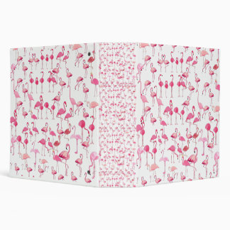 Classeur tropical à 3 anneaux Flamant Rose – Été m